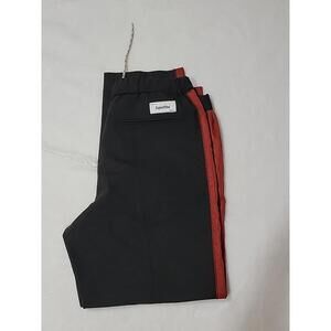 Kenzo Expedition Paris 52/44 side-stripe drawstring track pants in black NEW #03